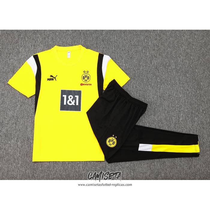 Chandal del Borussia Dortmund 2023-2024 Manga Corta Amarillo